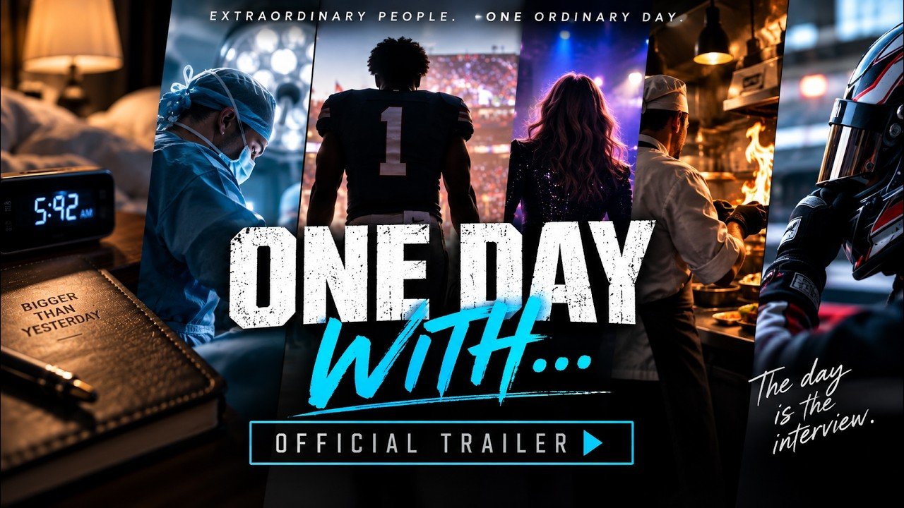 Official ONE DAY WITH… trailer